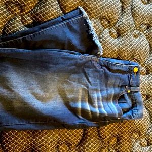 High rise jeans